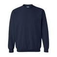thumbnail image 5 of Gildan Heavy Blend Men's Fleece Crewneck Sweatshirt, Classic Fit, Warm Soft Pullover, Navy, 2XL, 5 of 5