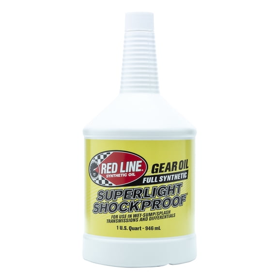 Red Line 58504 75W90 Full Synthetic Superlight Shockproof Gear Oil - 1 Quart