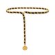 thumbnail image 2 of Waist Chain Belt Fashion Retro Accessories Waistband for Female Bridal Party Yinane Cinturón de cadena de cintura, 2 of 4