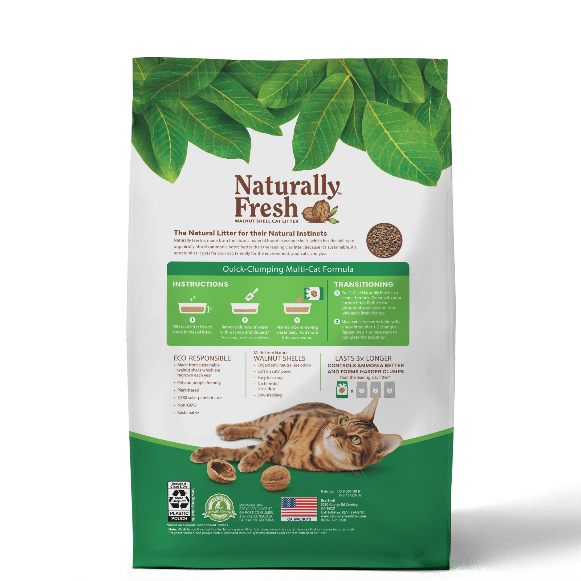 Naturally Fresh Quick Clumping Cat Litter, 26 lb. Bag