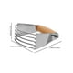 thumbnail image 3 of Cortador de masa de metal, raspador de masa para repostería, herramienta para hornear masa, herramienta para mezclar harina, 3 of 8