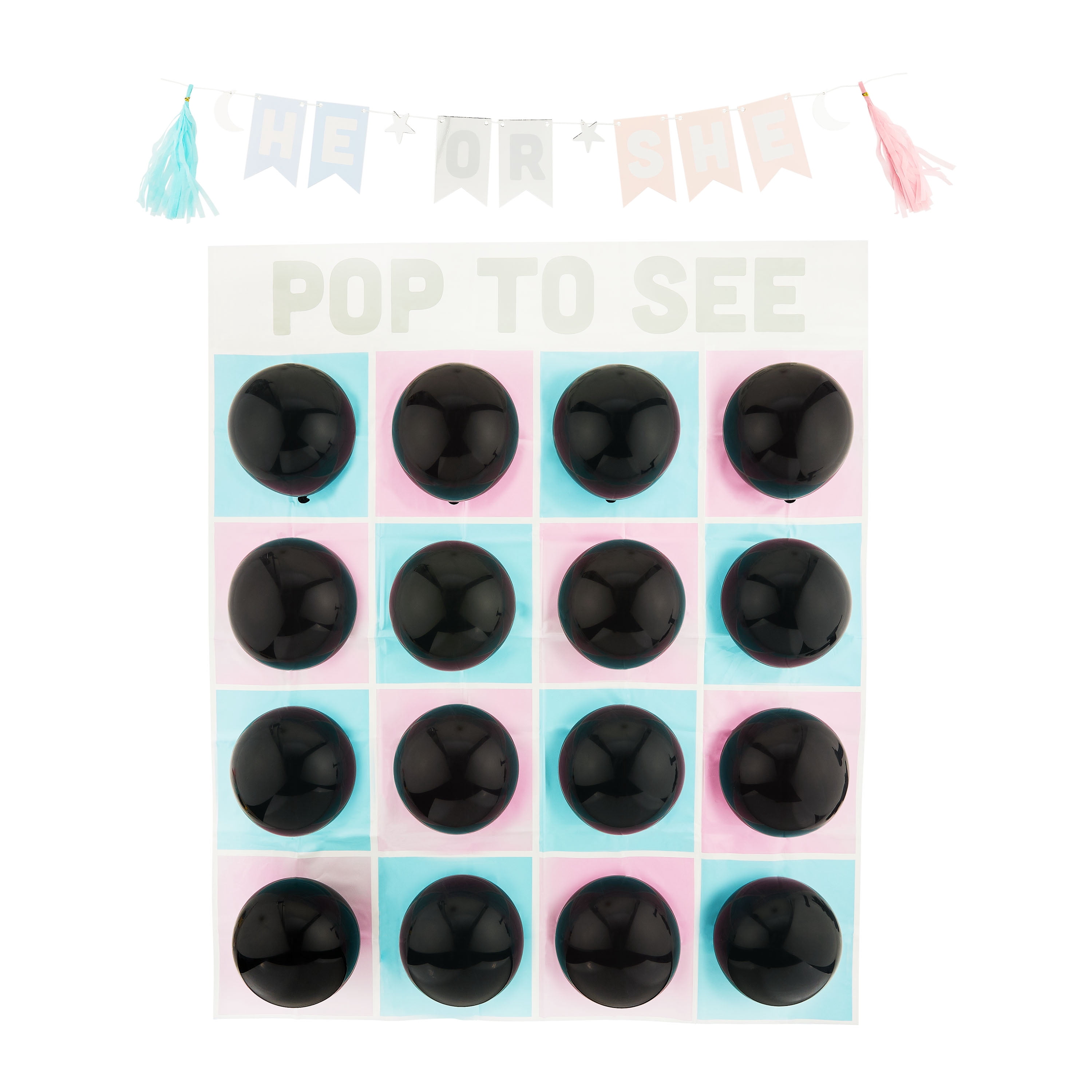 Gender Reveal Pop to See Game, 22 Pieces, by Way To Celebrate
