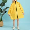 thumbnail image 2 of MEZZALL Girls Cartoon Raincoat With Hood And Pockets Lightweight Outerwear For Daily School Outdoor Activities Infants Toddler Trenchcoat Birthday / 11-14 Years, 2 of 9