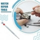 thumbnail image 4 of Scienceny Herramientas de reparación de relojes de reloj rojo Kit de herramientas de reparación de relojes accesorios de reloj fácil de Kits y herramientas de reparación de relojes, 4 of 6