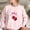 Z02, variant on Women's Graphic Bow Sweatshirt Cute Long Sleeve Round Neck Pullover Under 10