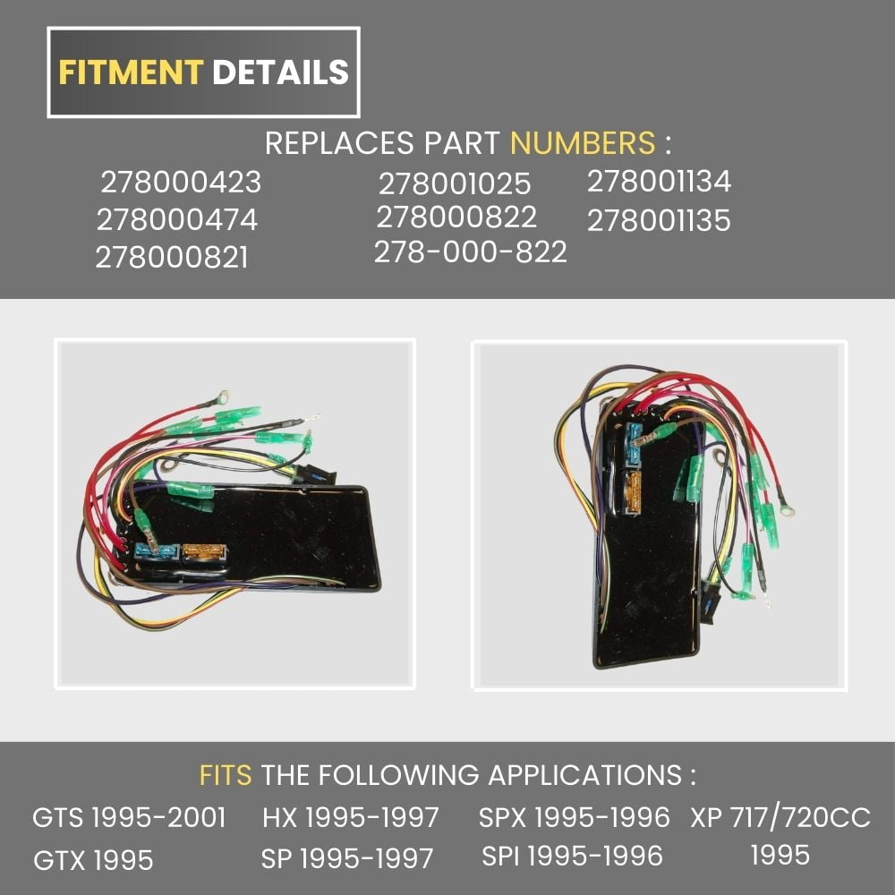 自動車 Smokespew Order page FM-A MPEM SeaDoo CDI Ignition Unit 717 720 1995 1996 GTI GTS HX