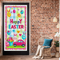 thumbnail image 6 of Colorful Easter Themed Banner with Bunny Eggs Car Decor Party Supplies Background Backdrop for Easter Party Decorations Photography Props Happy Easter Celebrations, 6 of 7