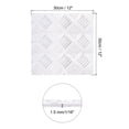 thumbnail image 2 of 12x12inch  Diamond Plate Aluminum, 2 Pcs Aluminum Diamond Tread Plate Metal for Roof Flashing Car, 1/16inch Thickness, 2 of 5