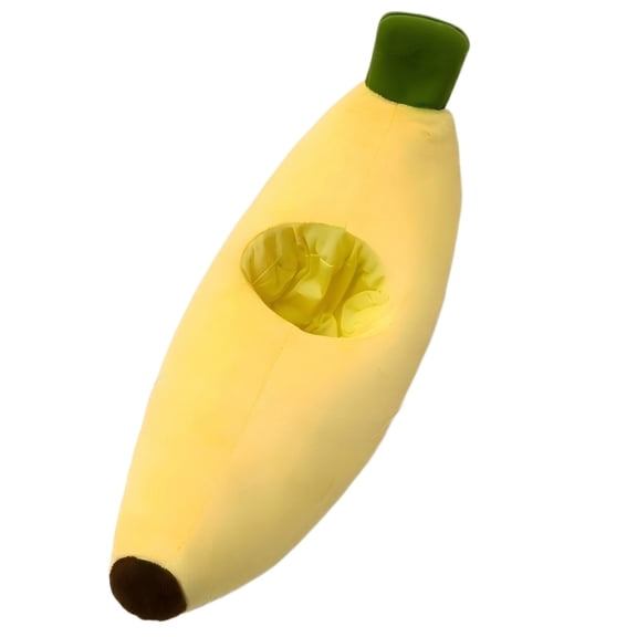 Banana Plush Pillow Sleeping Bag Stuffed Toy Soft For Bedroom Sleeping 1 Pack