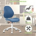 thumbnail image 3 of Geniqua Corp Office Chair, 220 lb. Capacity, Blue, 3 of 8