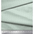 thumbnail image 2 of Soimoi Green Rayon Fabric Stars Star Print Sewing Fabric Yard 42 Inch Wide, 2 of 3