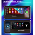 thumbnail image 3 of Radio multimedia para coche con pantalla IPS de 6,9 pulgadas y 1Din, reproductor de vídeo MP5, Android Auto, 1Din, sin DVD, con Bluetooth, estéreo, carga USB, 2025, 3 of 5