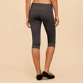 thumbnail image 6 of Gunia Capri Sweatpants For Women Casual Pure Color Slim Fit Capri Leggings Pants Summer Pants, 6 of 6