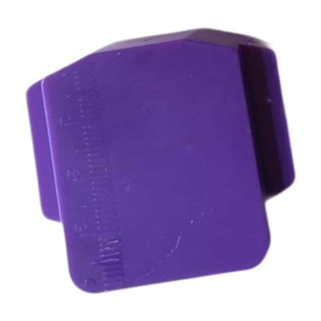 Guía de costura para la máquina de coser herramientas multifuncionales Suministros de costura Accesorios Guía de borde Presser de repuesto con escala púrpura