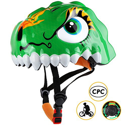 CPC Certified Children Safety Helmet with LED Light for Boys&Girls Cycling Skating Riding Scooter Shinmax Kids Bike Helmet 