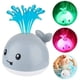 thumbnail image 2 of Juguete de baño y piscina para bebé, ballena jet con LED, 2 of 5