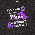 thumbnail image 4 of Inktastic Alzheimer's Awareness Find a Cure for My Papa Boys or Girls Baby Bodysuit, 4 of 5