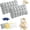 Gray, variant on Cooling Puff Pillow for Sleeping Soft Cloud Bed Pillow Fluffy Plush Cozy Comfort for Side Sleepers Adults Breathable Down Alternative Neck Shoulder Support Bedroom (2, Gray)