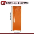 thumbnail image 4 of Unique Bargains Universal Protective Car Wrap Film Exterior Interior Vinyl Wrap Cover 5.5mil 1 Pc Orange 18ft x 5ft, 4 of 7