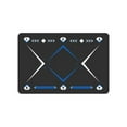 thumbnail image 1 of Alfombrilla de entrenamiento para pasos de fútbol, accesorios auxiliares silenciosos para regatear, entrenador de fútbol, alfombrilla de ayuda para entrenamiento de fútbol con control, 1 of 2