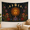 C, variant on XaaKee Bedroom Tapestry, Astrological Wall Hanging Astral Garden, High-Quality Polyester Tapestry Wall Hanging, 60x40Inch