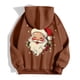 thumbnail image 5 of WILLBEST Sudadera de Mujer Ladies' Christmas Printed Zipper Long Sleeved Pocket Drawstring Casual Hooded Sweatshirt 1666 Grande, 5 of 8