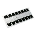 thumbnail image 3 of Tiras de Uñas de Gel Semicuradas, Envolturas Completas, Pegatinas de Esmalte de Uñas (16 Piezas), Calcomanías de Cubierta de Arte de Uñas de Negro, 3 of 10