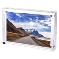 thumbnail image 3 of Transparent Acrylic Photo Frame Magnetic Poster Display Stand, 3 of 8