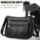 thumbnail image 5 of Bolso Cruzado Liso Cgtredaw para Madre Bolso Hombro PU Con Múltiples Bolsillos Color 3 Uds, 5 of 9