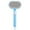 Sky Blue, variant on kladzum Dog & Cat Brush, Cat & Dog Grooming, Self Cleaning Slicker Brush for Pets, Pet Shedding Brush Pet Comb Shedding Comb Styling and Dog Automatic Fading Grooming Hair Brush
