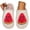 Watermelon Red, variant on Slippers for Women Indoor with Memory Foam Arch Support Wide Widths Lined Anti-Skid Rubber Sole Classic Plaid Soft Comfy Bedroom Slippers for House Birthday Gifts for Women