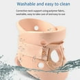 thumbnail image 2 of Xingzhi Foam Neck Brace Portable Breathable Reusable Washable Adjustable 360 Degree Fixing Support Adjuster Health Supplies L, 2 of 9