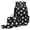 black, variant on 3-Piece Student Backpack Set, Fashion Printed Large Capacity Casual Rucksack for Middle & High School Students