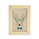 thumbnail image 1 of Marco de foto Unbranded Gafas Deer 5x7 pulgadas Madera, 1 of 4