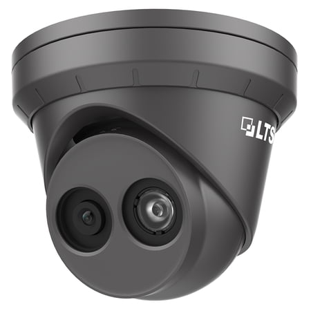 LTS CMIP3342WB-28MD HD IP 4MP 2.8mm Deep Learning Ai 98ft IR WDR Turret Dome Camera LTCMIP3342WB-28MD