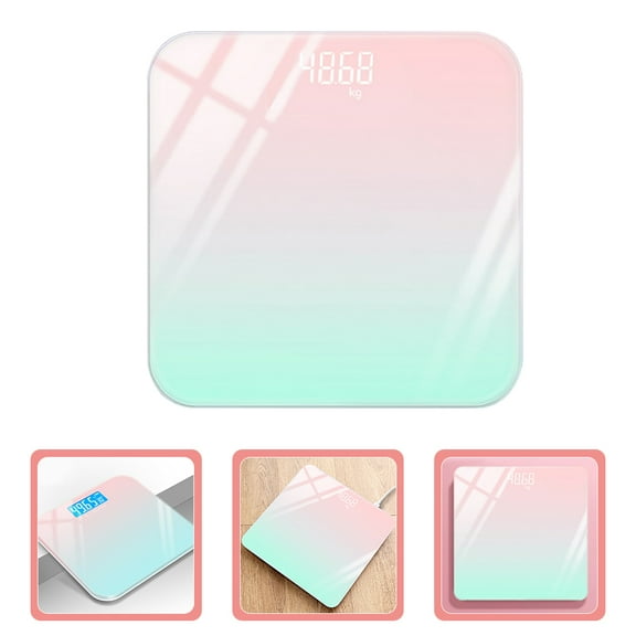 AURARMLET Electronic Weighing Scale for Body Weight Accurate Weight Scale for Home Use Light Green