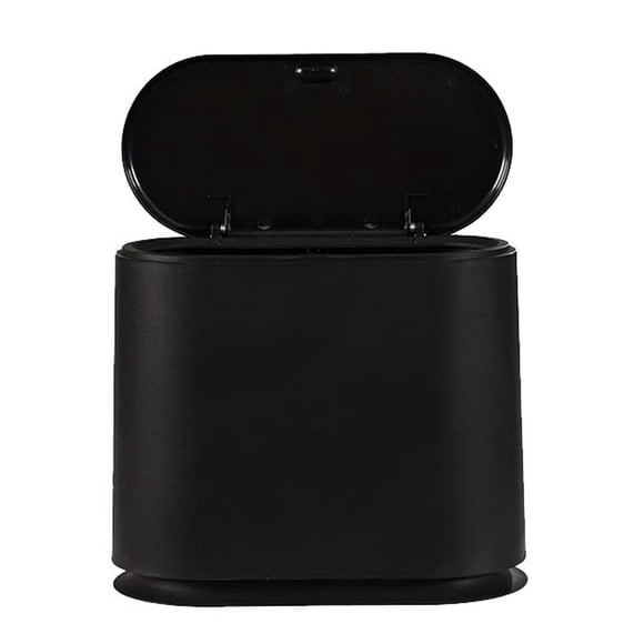 Binwennn 10 Liter Slim Can With Lid 2.4 Gallon Waste Rectangular Garbage Container For Bathroom Bedroom Kitchen And Large Recycling Bags Med Bags Bags D Bags Natural Size B Bags Mini Liners Kitchen