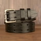 thumbnail image 3 of Matsuzay Cinturón de cuero para hombre, hebilla doble, cintura ahuecada, informal, de lujo, de Metal, Retro, para Jeans, vaquero, negocios, hogar Suministros de marroquinería Negro 150cm Matsuzay  HA083923-02, 3 of 6