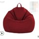 thumbnail image 1 of Sofá clásico Sillas Lazy Lounger Bean Bag Silla de almacenamiento Interior Exterior,Red,L, 1 of 8