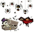 thumbnail image 4 of Vikakiooze Halloween Theme Party Decoration Glass Stickers Halloween Scene Arrangement๐๐, 4 of 8