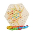 thumbnail image 2 of Juego de ajedrez triangular, juguete educativo, juego mental de mesa, juego de mesa de estrategia para actividades entre padres e hijos, fiesta, 2 of 9