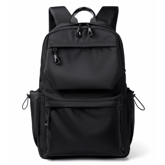 Waterproof Laptop Backpack for Men Women, 14 Inch Laptop Daypack with USB Charging Port, Casual Business Travel Backpack, College School Bookbag with Luggage Strap