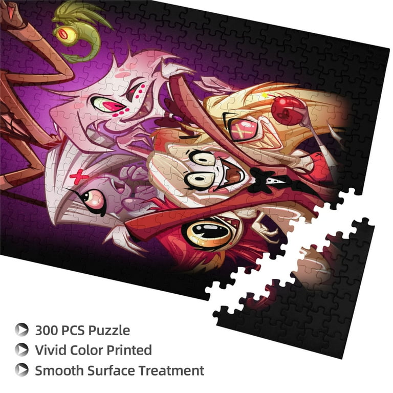 1000 Pieces Hazbin Hotel Helluva Boss Puzzle for Adults and