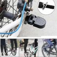 thumbnail image 4 of Mini Bicycle Rear Pedals Aluminium Alloy Folding Foot Rest Bike Non-slip Foot Pedal Quick Release Pedals, 4 of 5