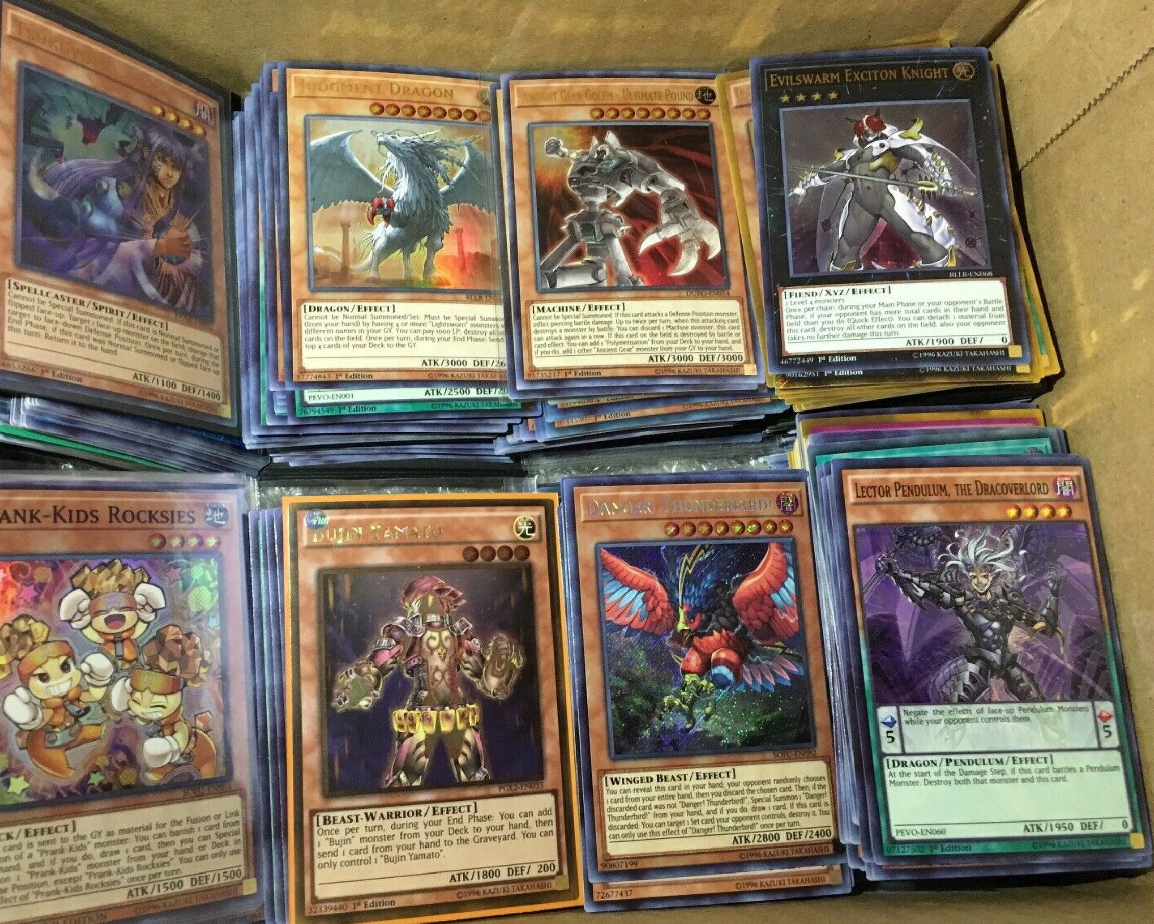 Konami Yugioh Cards - Binder Tin Booster Pack Collection Bundle