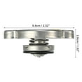 thumbnail image 3 of Unique Bargains Engine Coolant Radiator Reservoir Tank Cap Radiator Cap for Nissan Pathfinder 2005-2011 No.214301P111, 3 of 7