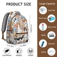 thumbnail image 6 of Dog & Galaxy Print Backpack - Cosmic Theme for Teens & Adults, Cute Gift for Stargazers, Durable Material, Hidden Anti-Theft Pocket Inside, 6 of 6