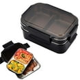 thumbnail image 1 of asddcavvf Compartments Lunchbox With Stainless 1500ML Steel Double Layer Lunch Kitchen，Dining & Bar Food Storage Container Food Containers Glass, 1 of 7