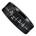 thumbnail image 5 of Music Lifeline Tungsten Carbide Ring, 5 of 9