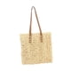 thumbnail image 3 of Bolso de hombro para mujer, elegante bolso de viaje, gran capacidad, portátil, transpirable. Beige, 3 of 9